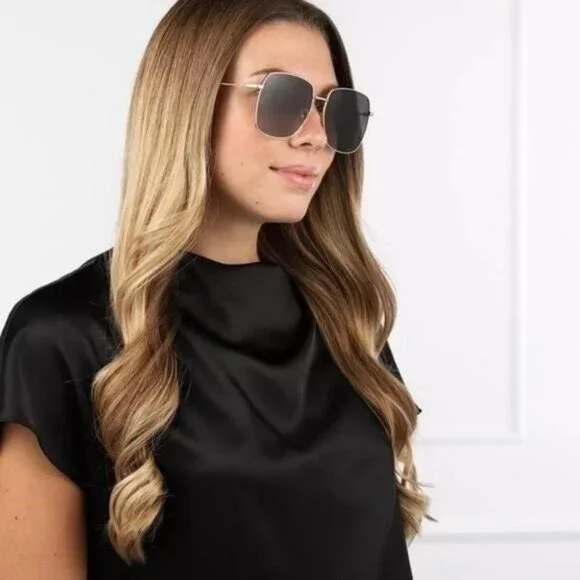 ? - New Authentic GUCCI GG1031S-001 59 Sunglass Woman Metal  display picture 2